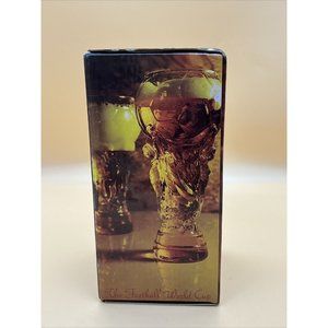 FIFA WORLD CUP TROPHY BEER GLASS NIB SOCCER FOOTBALL 2022 QATAR USA